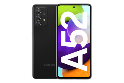 Samsung Galaxy A52 4G 128GB Schwarz Android Smartphone 6,5" AMOLED 64MP IP67