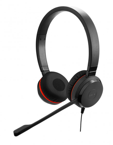 JABRA Evolve 20 Special Edition MS binaural USB-C Headset Schwarz Stereo / Mono