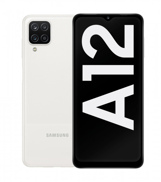 Samsung Galaxy A12 4G 64GB Weiß Android Smartphone 6,5" LCD-TFT 48MP 4GB RAM