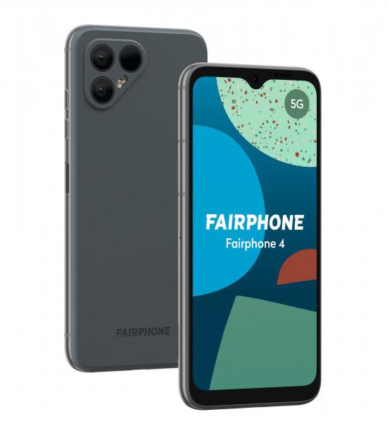 Fairphone 4 DualSim grau 128GB Nachhaltiges Android Smartphone 6,3" LCD USB-C