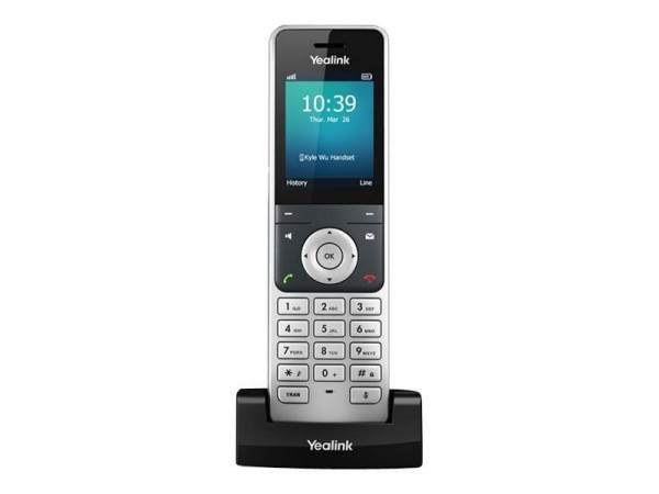 Yealink W56H DECT Mobilteil Festnetz DECT 400h Standby Akku Drahtlos Farbdisplay