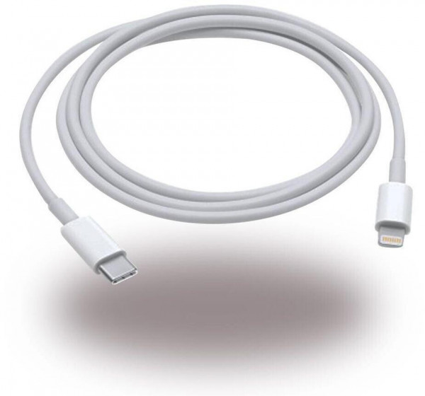 Apple Lightning auf USB-C Kabel Kabellänge 1m Weiß Passend für iPod iPhone iPad
