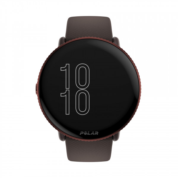 POLAR IGNITE 3 Braun Kupfer S-L Silikon Fitnesstracker OLED Android iOS Sport