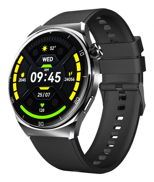 Bea-fon Smartwatch 401 Schwarz Bluetooth Touch AMOLED 1.43 Zoll GPS 46mm IP67