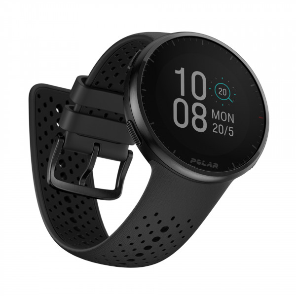 Polar Pacer Pro GPS-Laufuhr 45mm 32MB MIP 1.2" 265mAh Schwarz Bluetooth