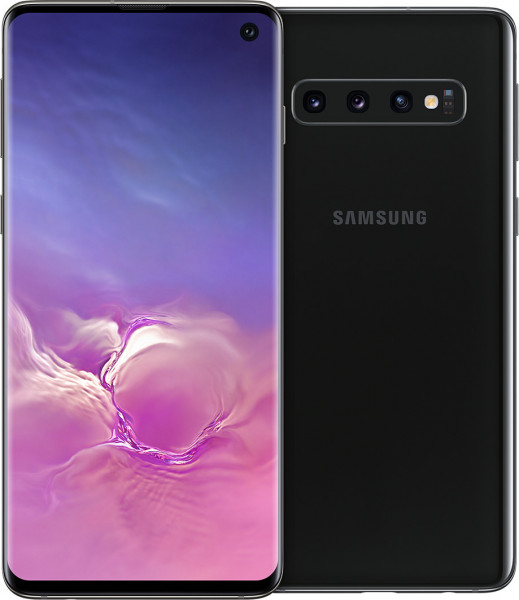 Samsung Galaxy S10 Prism Black 128GB Android 9 Smartphone 6,1" 16MP NFC USB-C DS