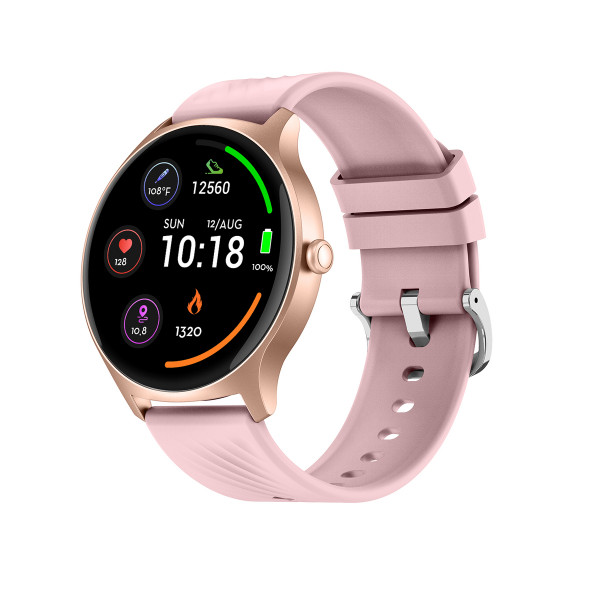 Denver SWC-387RO Smartwatch 128 MB Rosa 1,43 Zoll Android/iOS AMOLED wasserdicht