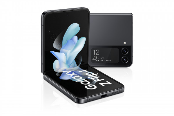 Samsung Galaxy Z Flip4 128GB schwarz 5G Android Smartphone ohne Simlock IPX8 8GB
