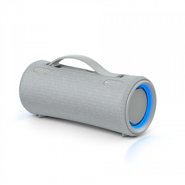 SONY SRS-XG300 Hellgrau Kabellose Bluetooth Musikbox Lautsprecher IP67 LED