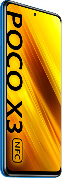 Xiaomi POCO X3 NFC 64GB Blau 3G Android Smartphone 6,67" FHD+ Dot-Display 64 MP