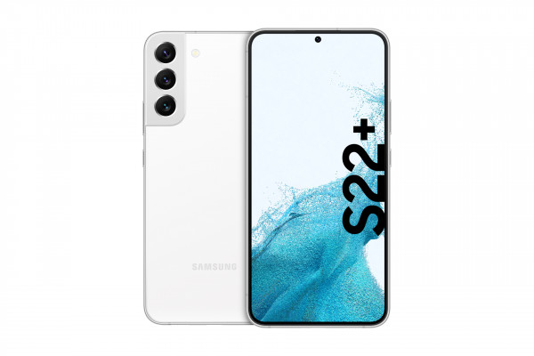 Samsung S906B Galaxy S22+ 5G 128 GB weiß Android Smartphone 6,6" 50MP OLED IP68