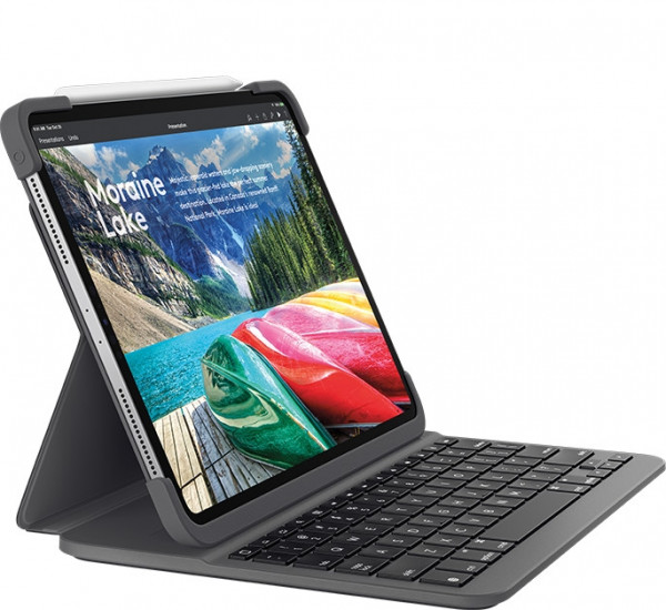 Logitech Slim Folio Pro iPad Pro 11 black FR grau
