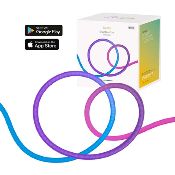 Hombli Smart Neon Tube LED Lichtstreifen 5m Innen-/Außenbeleuchtung Smart RGBIC