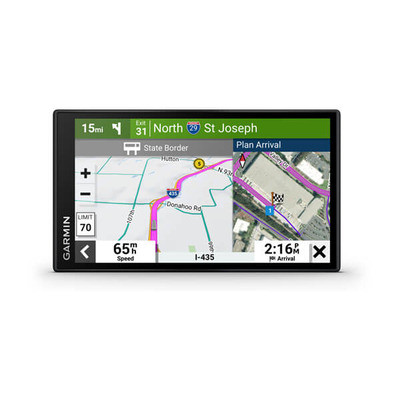 Garmin Dezl LGV610 Trucker/Camper-Navigationsgerät Schwarz 32GB 6" Kabellos GPS