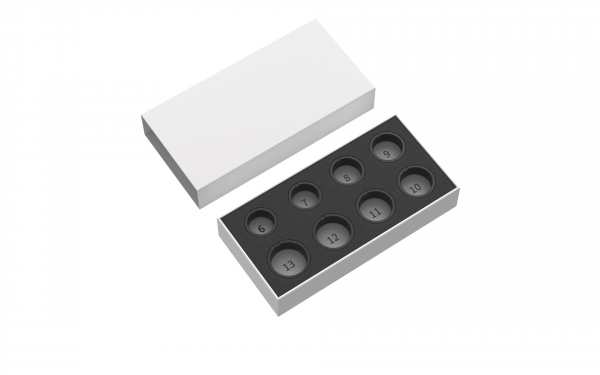 felixx Smart Ring Finger Vermessungs-Set Größen 6-13 Umfang/Durchmesser Zubehör