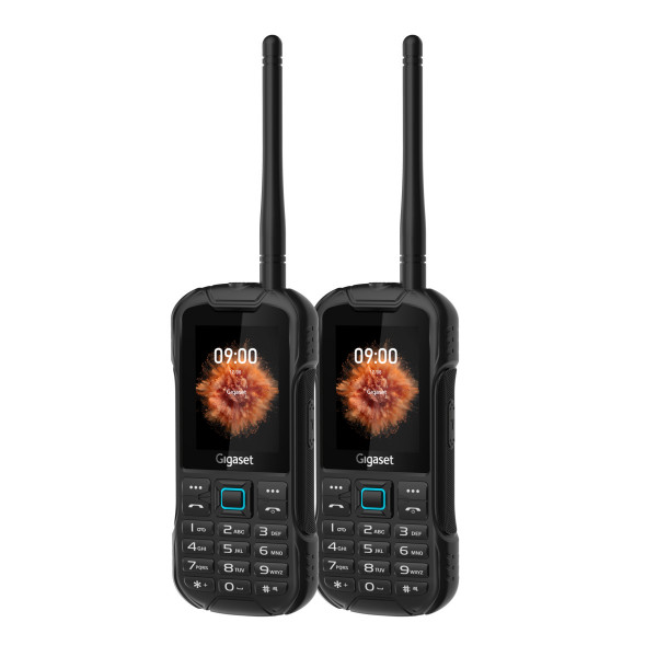 2x Gigaset GLX8 ACTIVE 4G Featurephone Schwarz 128MB 64MB 2,4" LCD DS Bluetooth