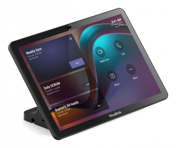 Yealink CTP25 Besprechungsraum-Display 10.1" schwarz Bluetooth WLAN USB IPS-LCD