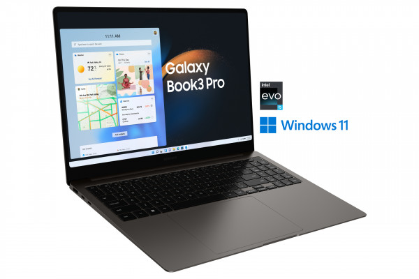 Samsung Book3 Pro Graphite 16" Laptop i5 8 GB/256 GB Windows 11 Home SSD USB-C