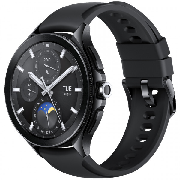Xiaomi Watch 2 Pro 4G LTE Schwarz Kautschuk 3,63 cm AMOLED Fitnesstracker OLED