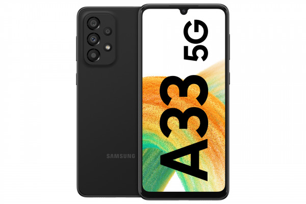 Samsung A336B Galaxy A33 5G 128 GB Schwarz Android Smartphone 6,4" 48MP Dual-SIM