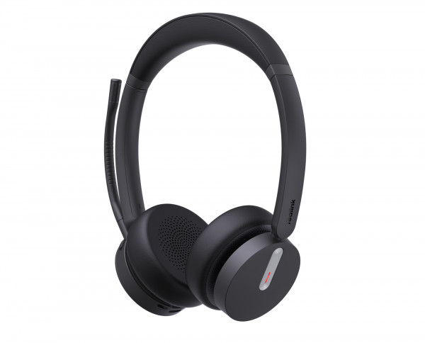 Yealink Headset WH64 Hybrid Dual UC Schwarz DECT Bluetooth USB-C Überkopf/On-Ear