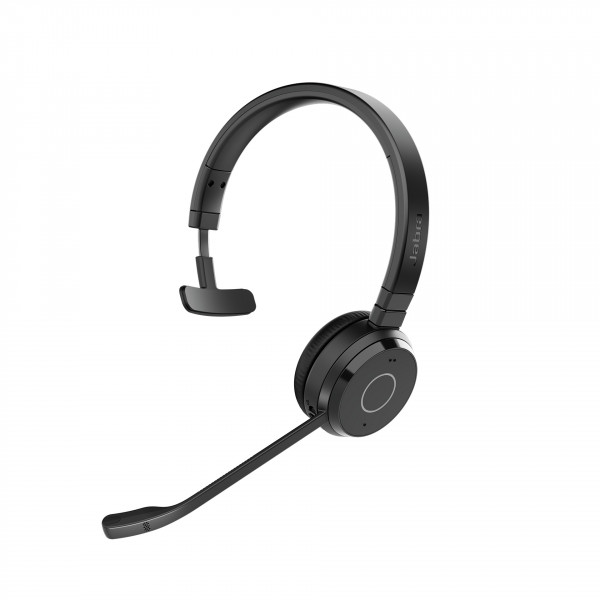 JABRA Evolve 65 TE Link 390a UC Mono Bluetooth On-Ear-Headset Mikrofon USB-C