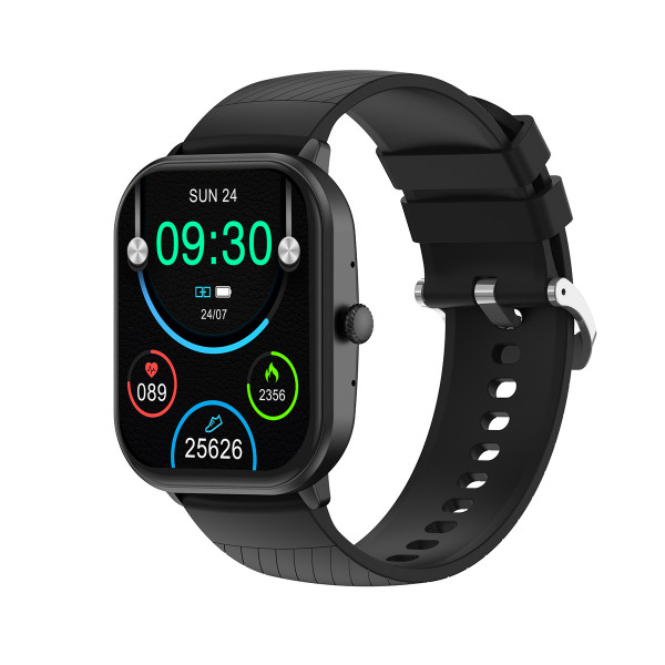 Denver Smartwatch SWC-187B Schwarz 128 MB Android/iOS 2" OLED Anrufe Bluetooth
