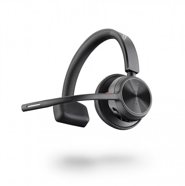 Poly BT Headset Voyager 4310 UC Mono USB-A Schwarz On-Ear/Überkopf Bluetooth