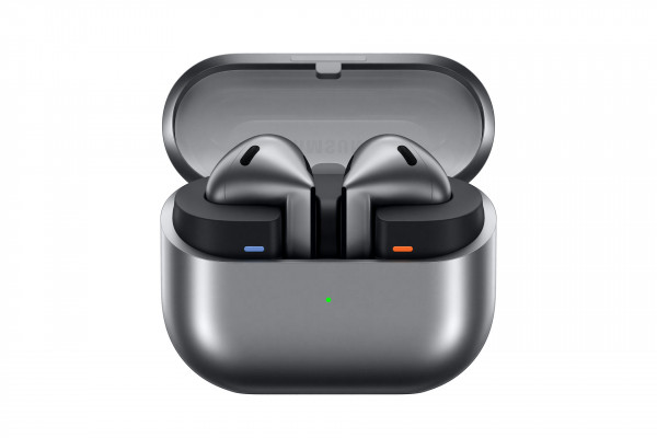 Samsung Galaxy Buds3 SM-R530 grau Bluetooth Kopfhörer In-Ear IP57 USB-C Ladeetui