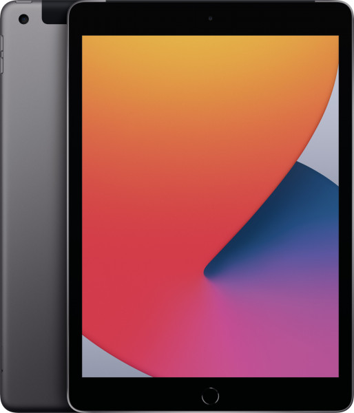 Apple iPad 8 2020 10.2"Retina Display 4G 32GB Grau eSIM iPadOS A12 Bionic Chip