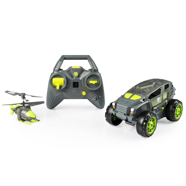 Spin Master Air Hogs Shadow Launcher 2 Fahrzeuge Geländewagen 2-Kanal-Gyrokopter