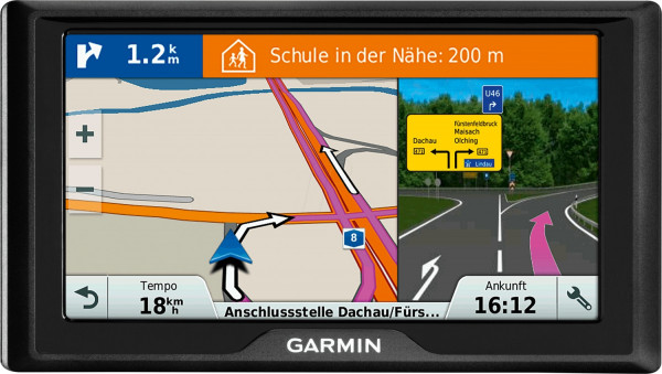 Garmin Drive 51 LMT-S Pkw Navi Navigationssystem schwarz Westeuropa 5 Zoll LCD