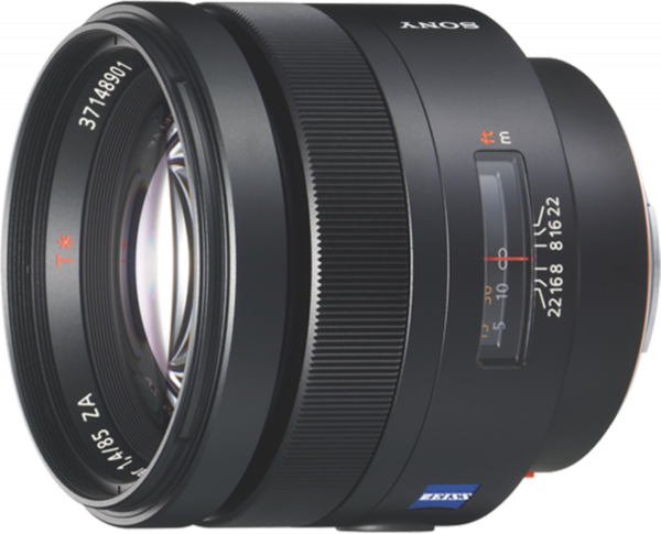 SONY A-Mount Vollformat Objektiv Festbrennweite 85mm F1.4 ZA
