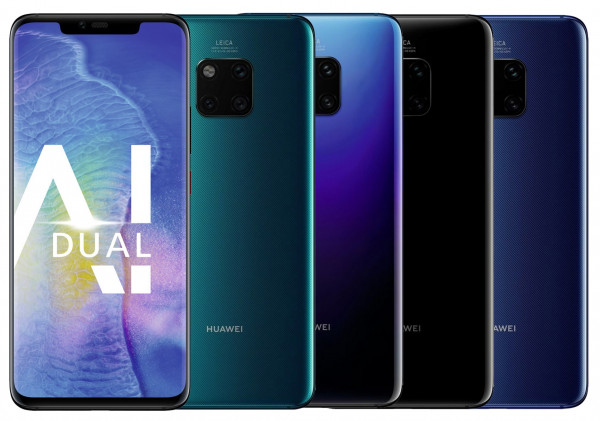 Huawei Mate 20 Pro DualSim 128GB LTE Android Smartphone 6,3" OLED 40 Megapixel