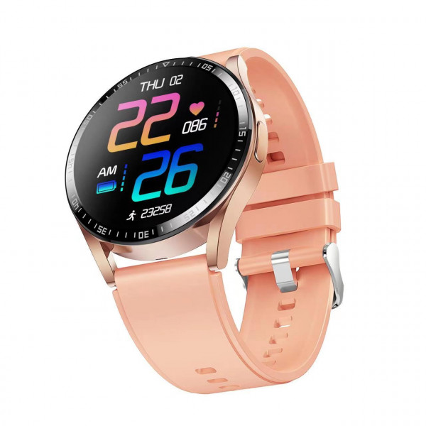 Denver SWC-372RO Smartwatch rose Bluetooth Fitnessuhr Multisport Funktion Unisex