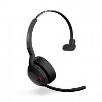 JABRA Evolve2 55 Link 380/390a MS Mono Ladestation Headset Schwarz Bluetooth HFP JABRA Evolve2 55 Link 380/390a MS Mono Ladestation Headset Schwarz Bluetooth HFP