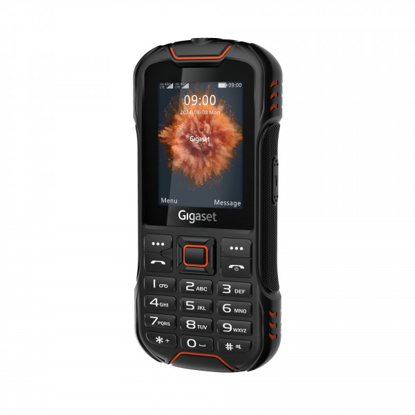 Gigaset GLX 8 Black 4G IP68 64MB/128MB USB-C 2.4"LCD Dual-SIM Bluetooth robust
