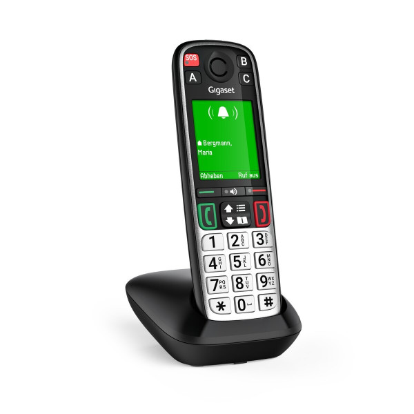 Gigaset EASY 500HX Schwarz Telefon Schnurlos 2.2" LCD-TFT DECT Farbdisplay