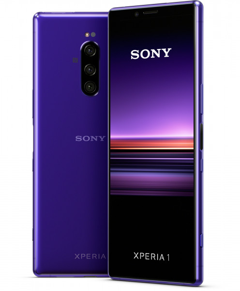 Sony Xperia 1 128GB Violett GPS NFC WLAN BT LTE Android Smartphone 6,5" 12MP