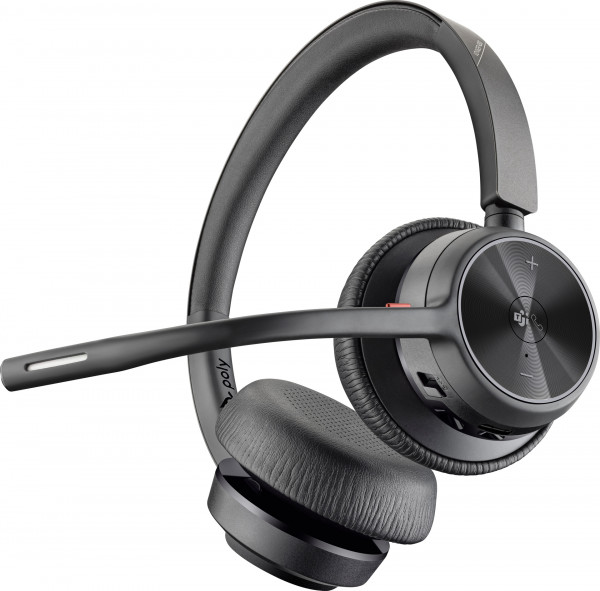 Poly BT Headset Voyager 4320 UC Stereo USB-A Teams Schwarz Bluetooth binaural
