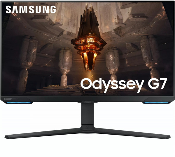 Samsung Odyssey G7 28" Curved Monitor Bildschirm Gaming schwarz 16:9 144 Hz IPS