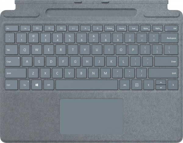 Microsoft Surface Pro X Signature Keyboard im Slim Pen Eisblau