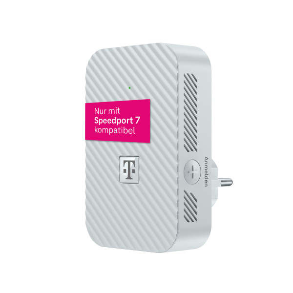 Telekom Speedport 7 WLAN Verstärker Hellgrau DHCP-Server kaskadierbar WPS