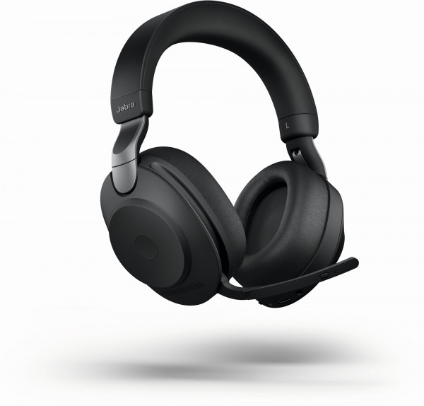 JABRA Evolve2 85 Stereo UC USB-A Bluetooth ANC schwarz Headset Reichweite 30m