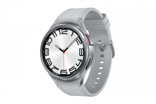 Samsung Galaxy Watch6 Classic LTE SM-R965F 47mm 16GB Silber GPS WLAN Smartwatch