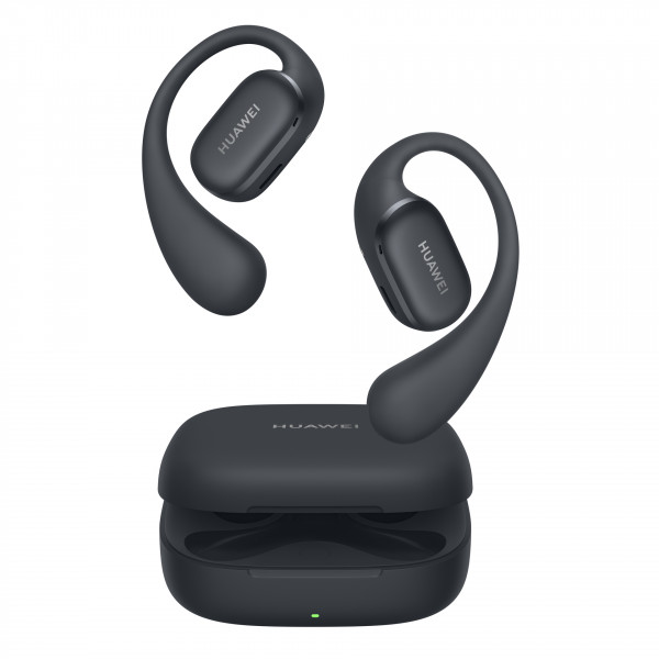 HUAWEI FreeArc Schwarz Bluetooth Headset Ohrbügel Ladecase USB-C IP57 8.9g Bass