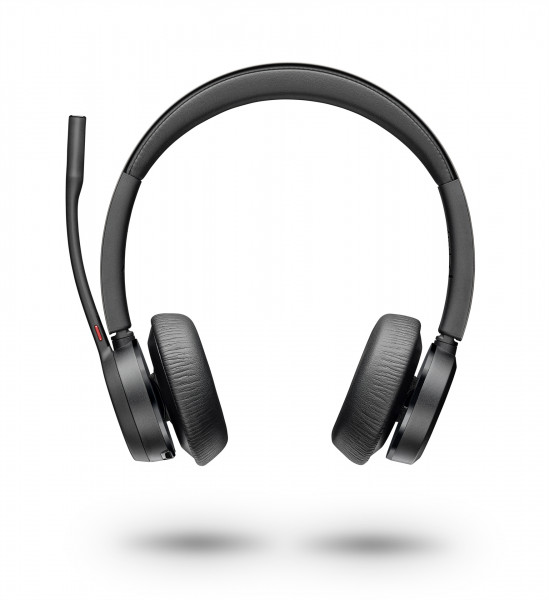 Poly Bluetooth Headset Voyager 4320 UC Stereo binaural on-ear USB-C Ladestation