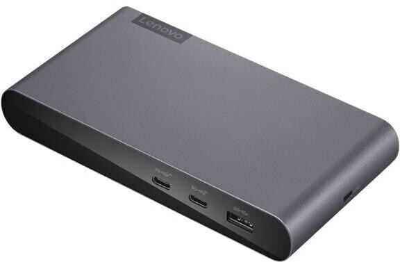Lenovo USB-C Dock Grau Stromversorgung Station Universal Business HDMI DP 90 W
