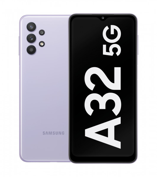 Samsung Galaxy A32 64GB Lila 5G Android Smartphone 6,5" LCD-TFT 48MP 4GB RAM DS