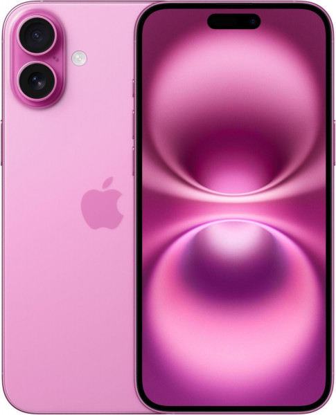 Apple iPhone 16 Plus 5G 128GB Pink 48MP USB-C 6.69 Zoll iOs 18 NFC Dualkamera